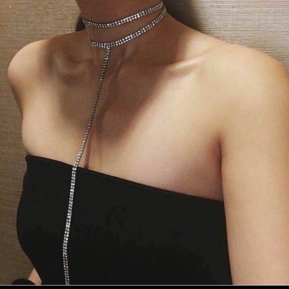 Rhinestone choker ✨🧝♀️ - Picture 2 of 5